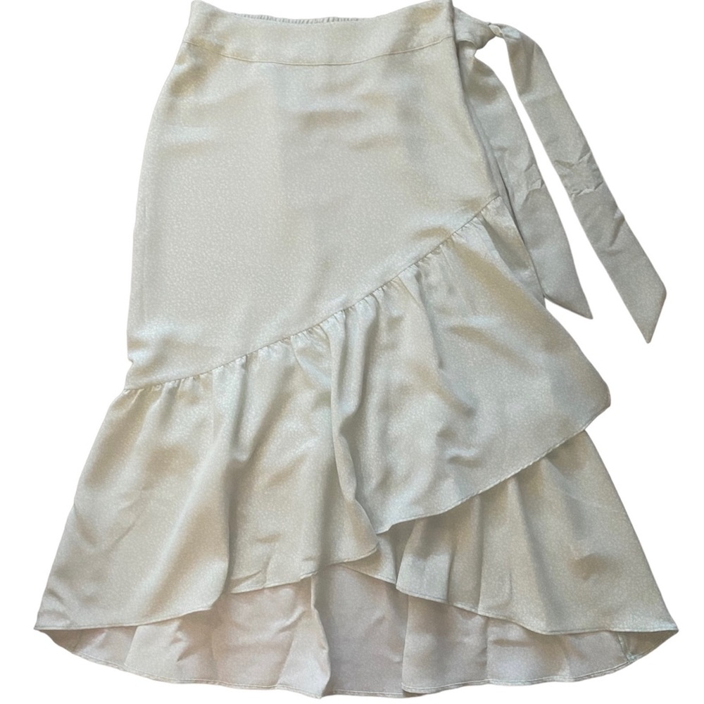 Mint Green Floral Tiered Skirt - Lauren Conrad